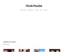Tablet Screenshot of nicolepouchet.com